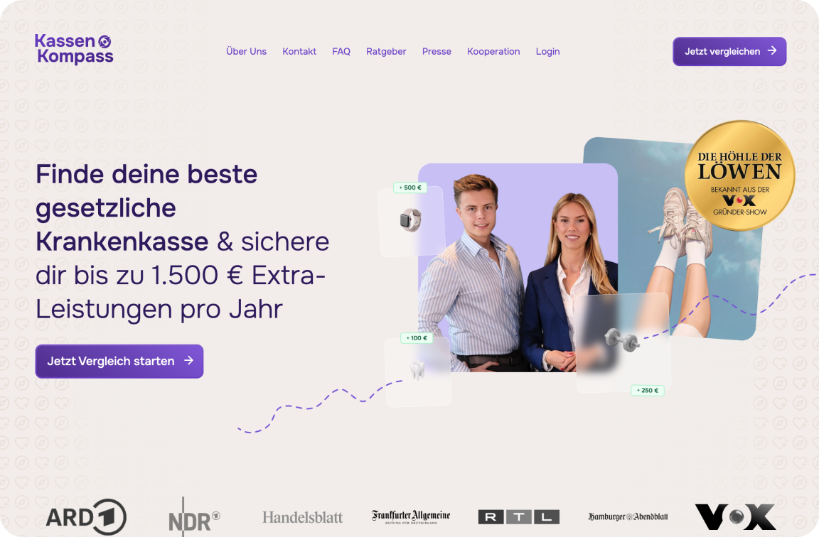 Fallstudie Kassenkompass Anwendung